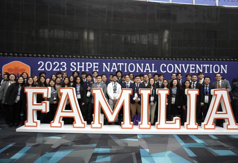 group of Virginia Tech students at National Convention